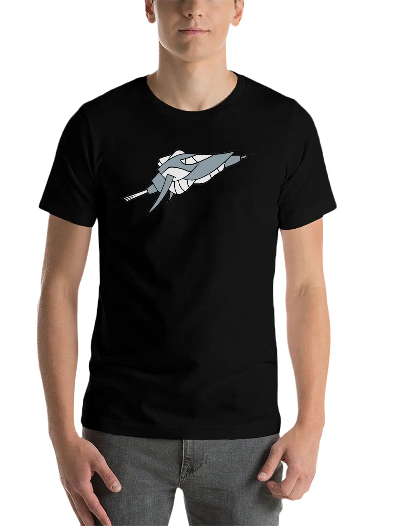 Cool Spaceship Space Space Aliens Aliens Unisex Casual T-Shirt – Clean Design For Daily Comfort