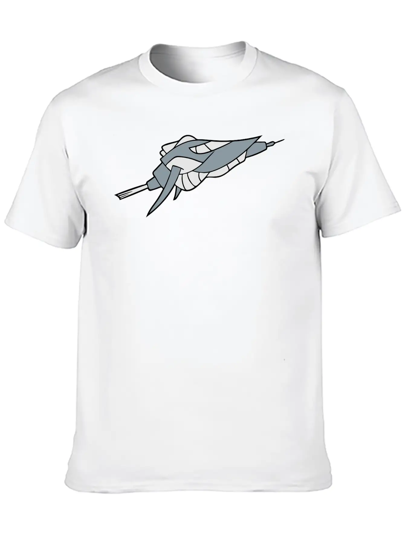 Cool Spaceship Space Space Aliens Aliens Unisex Casual T-Shirt – Clean Design For Daily Comfort