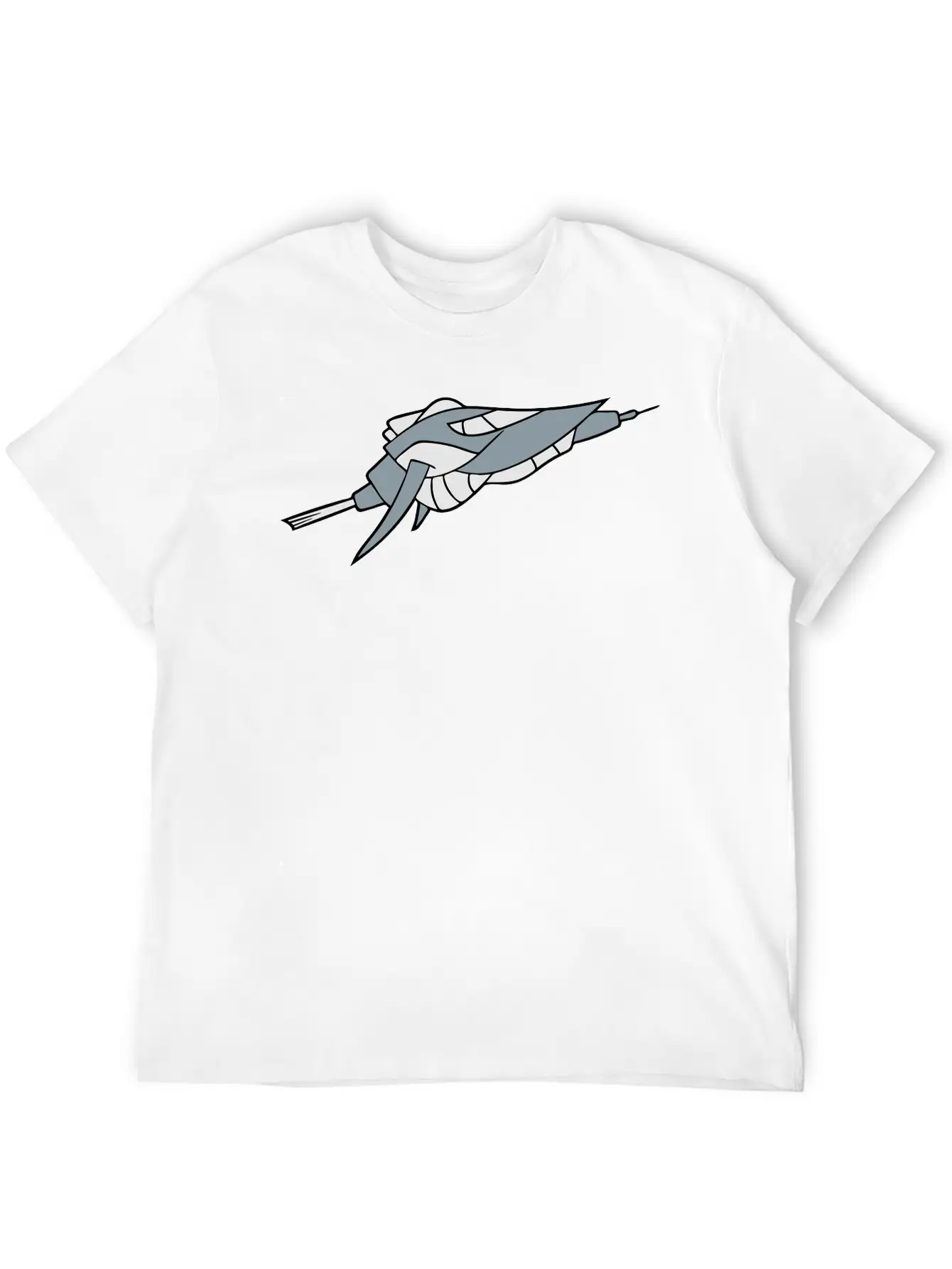 Cool Spaceship Space Space Aliens Aliens Unisex Casual T-Shirt – Clean Design For Daily Comfort