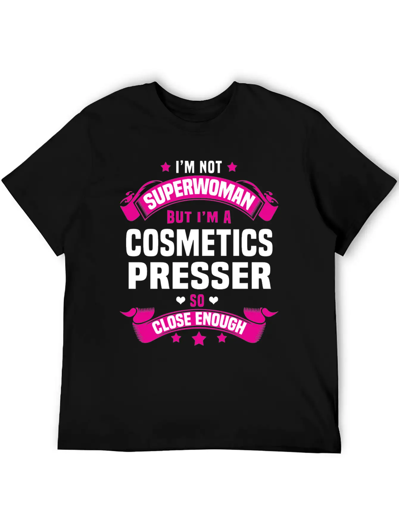 Cosmetics Presser Unisex Casual T-Shirt – Clean Design For Daily Comfort