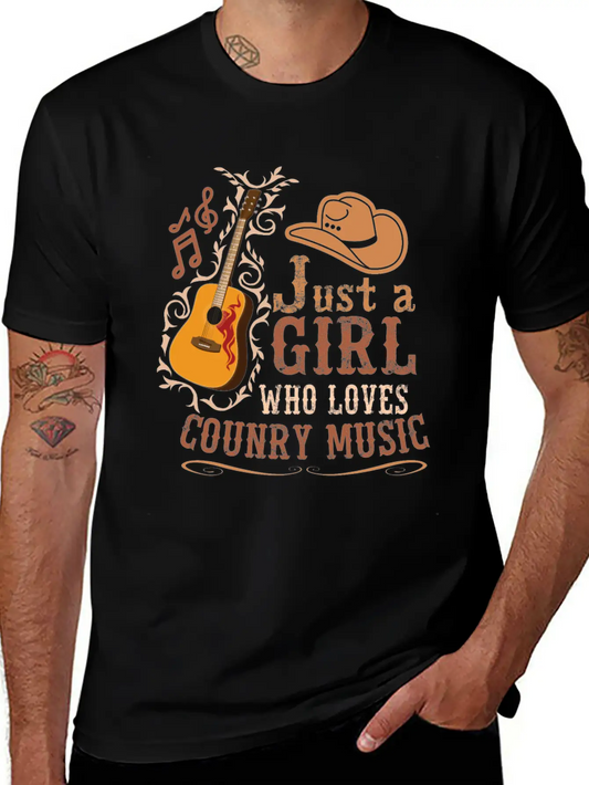Country Music Southern Music Jazz Country Music Unisex Casual T-Shirt – Clean Design For Daily Comfort