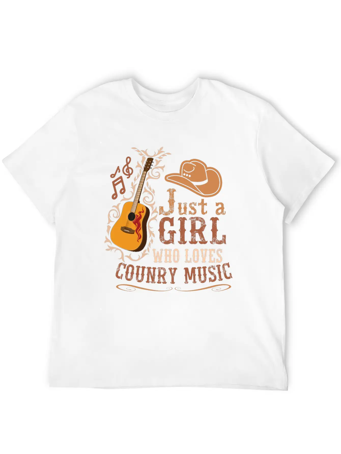 Country Music Southern Music Jazz Country Music Unisex Casual T-Shirt – Clean Design For Daily Comfort