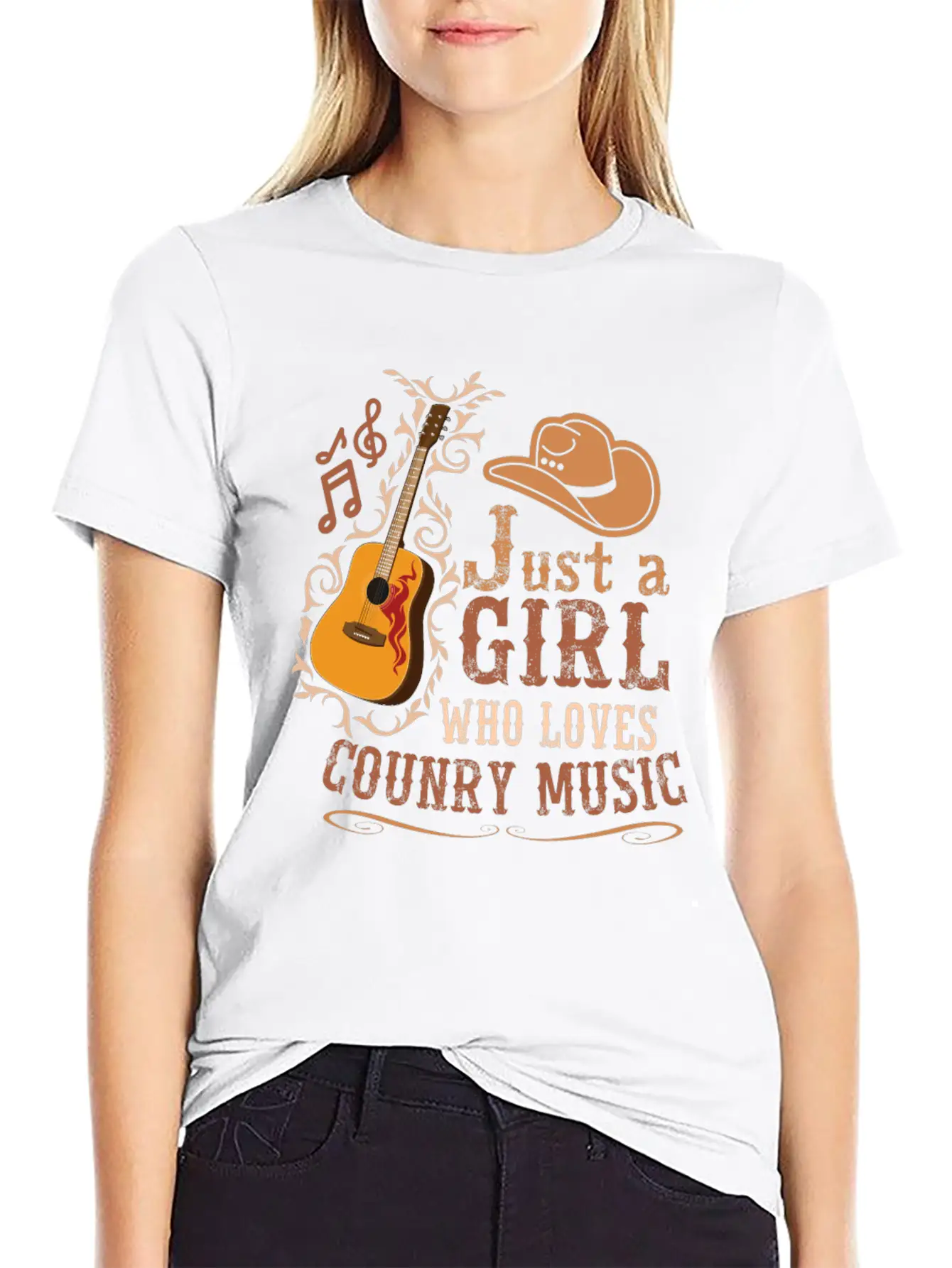 Country Music Southern Music Jazz Country Music Unisex Casual T-Shirt – Clean Design For Daily Comfort