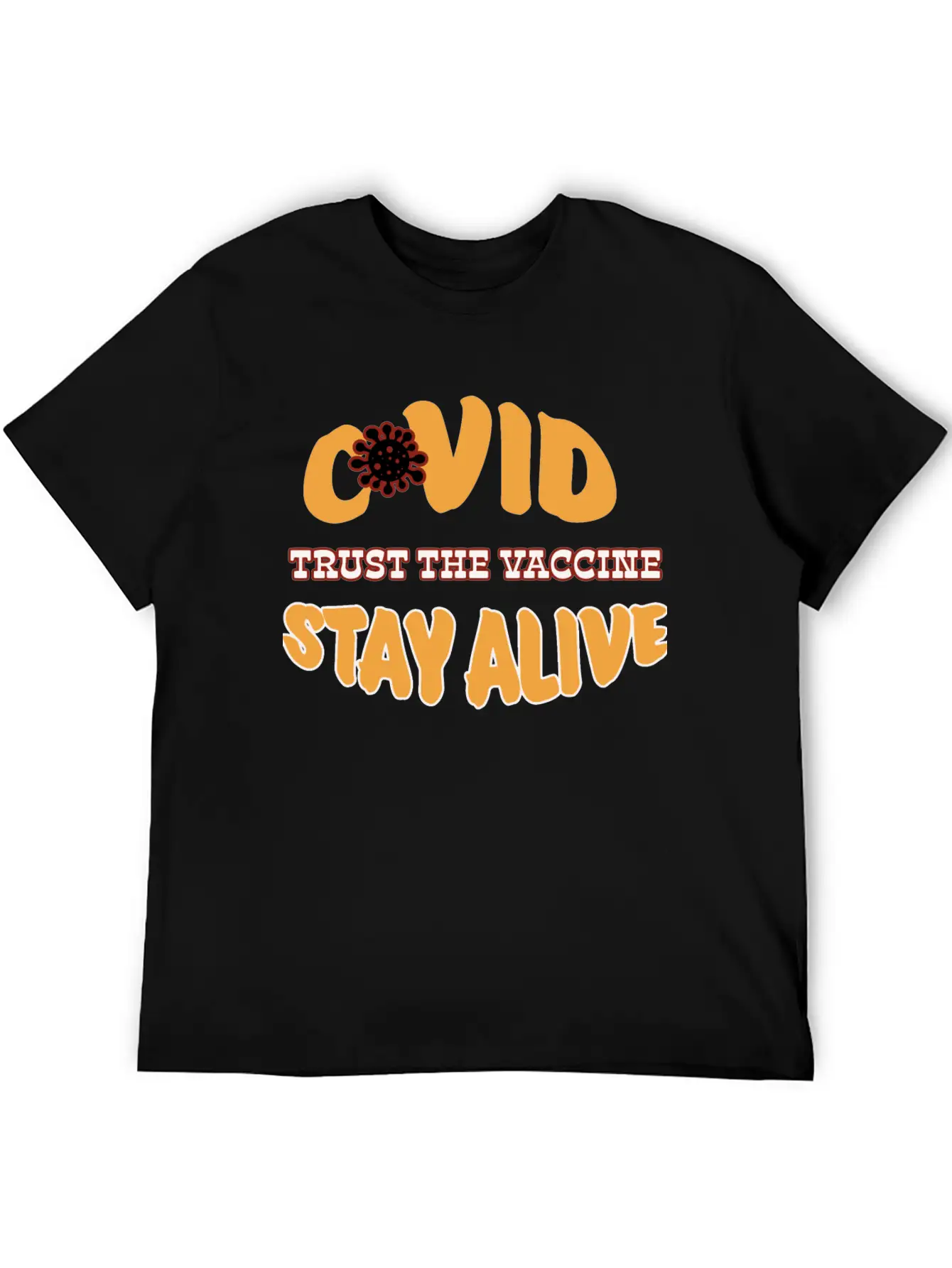 Covid Vaccination 1 Unisex Casual T-Shirt – Clean Design For Daily Comfort