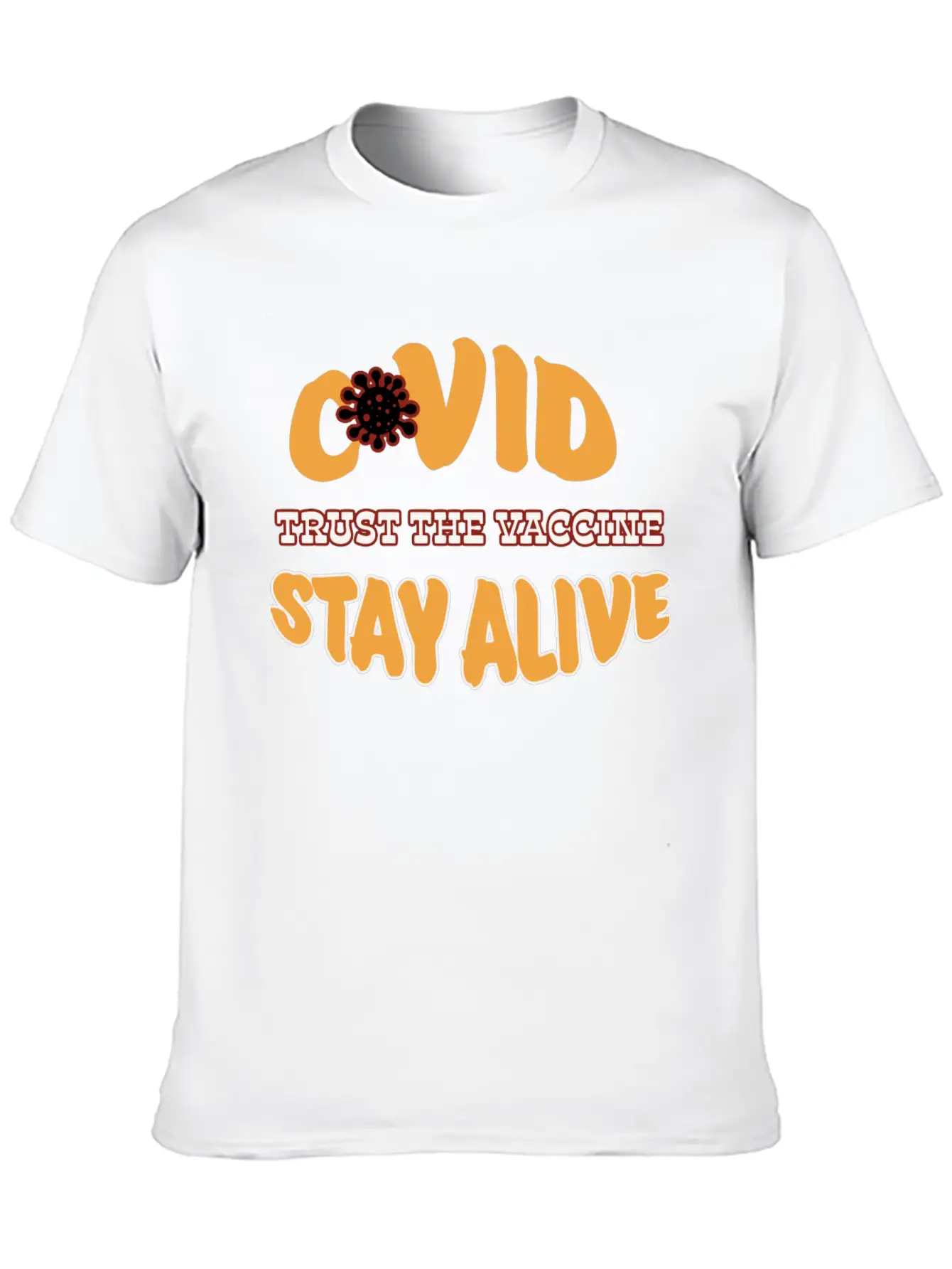 Covid Vaccination 1 Unisex Casual T-Shirt – Clean Design For Daily Comfort