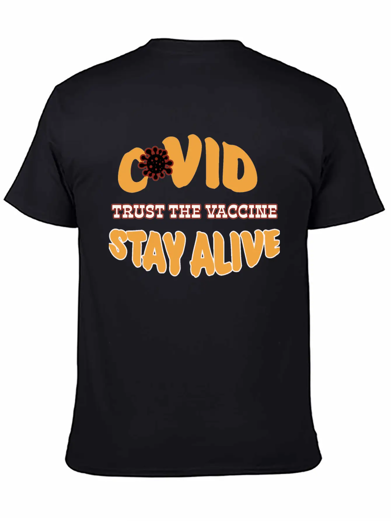 Covid Vaccination 1 Unisex Casual T-Shirt – Clean Design For Daily Comfort