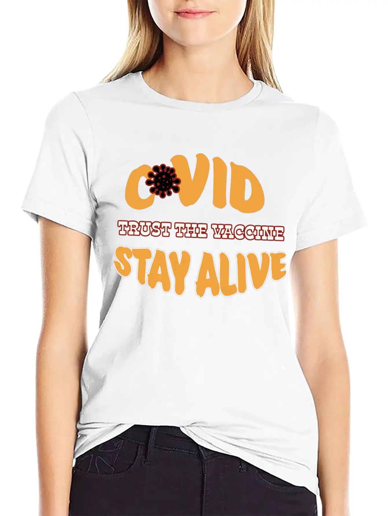 Covid Vaccination 1 Unisex Casual T-Shirt – Clean Design For Daily Comfort