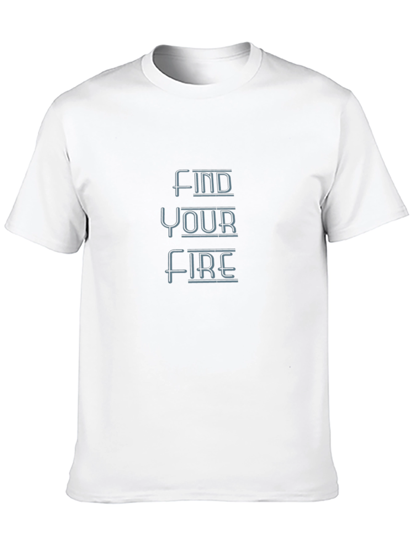 Find Your Fire Graphic Tee - Motivational T-Shirt