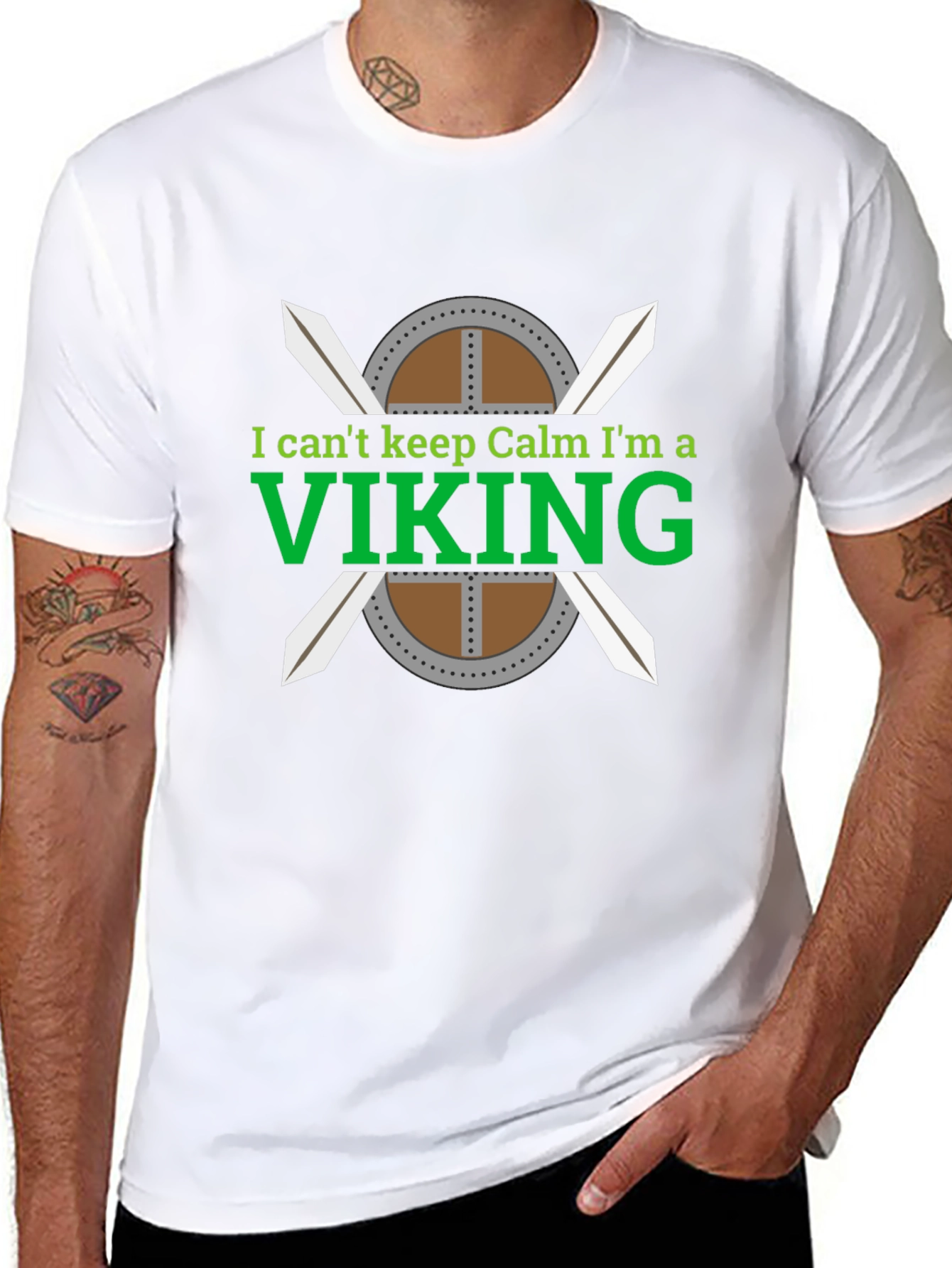I Cant Keep Calm Im A Viking T-Shirt