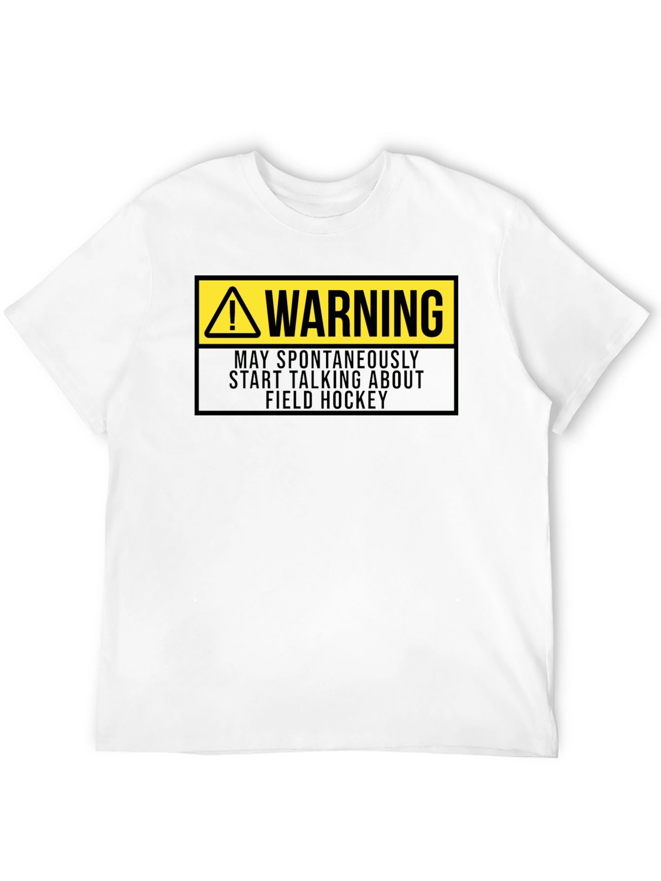 Warning Field Hockey T-Shirt