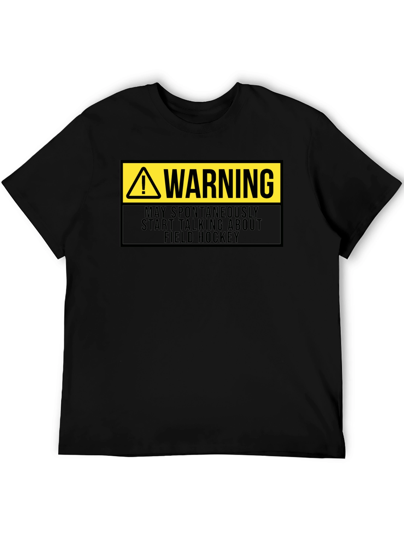 Warning Field Hockey T-Shirt