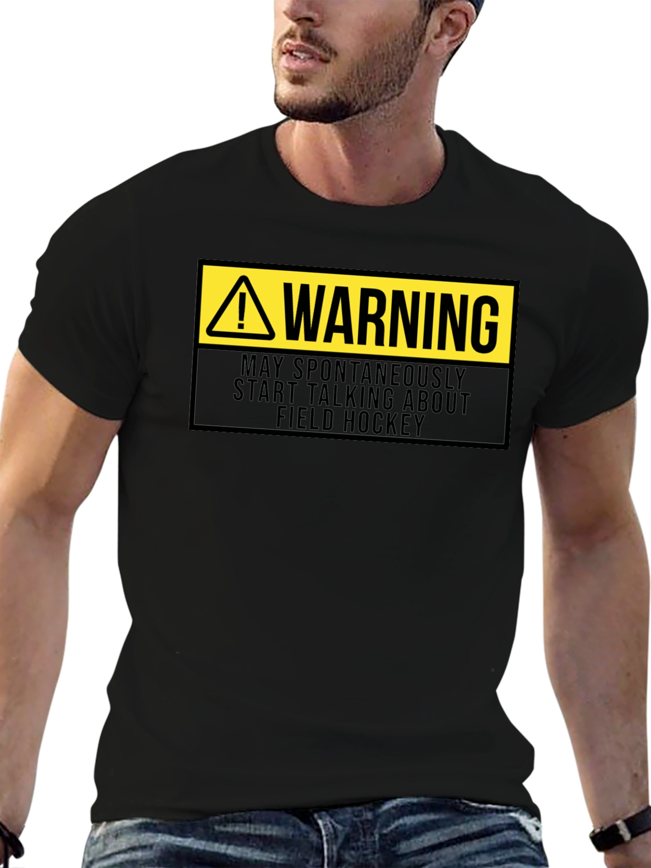 Warning Field Hockey T-Shirt