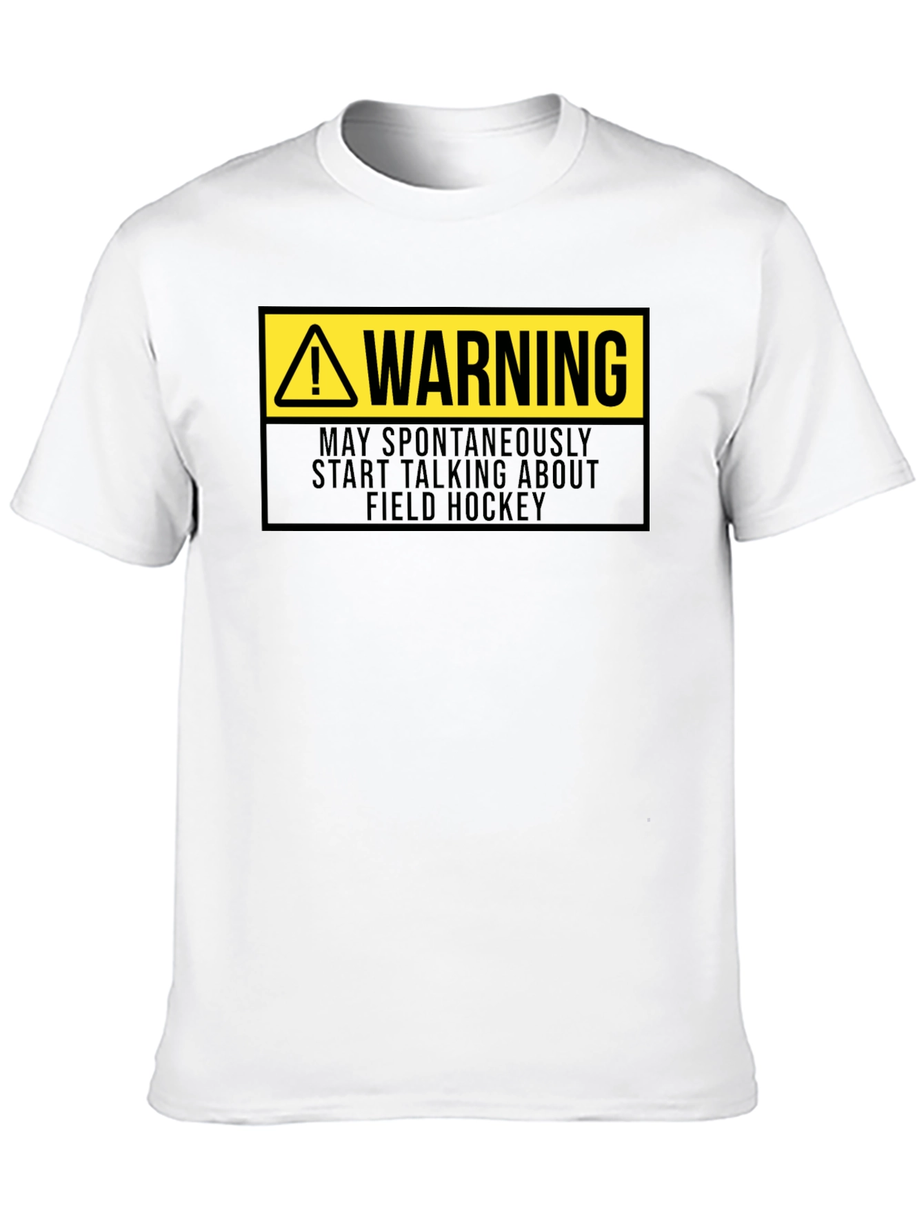 Warning Field Hockey T-Shirt