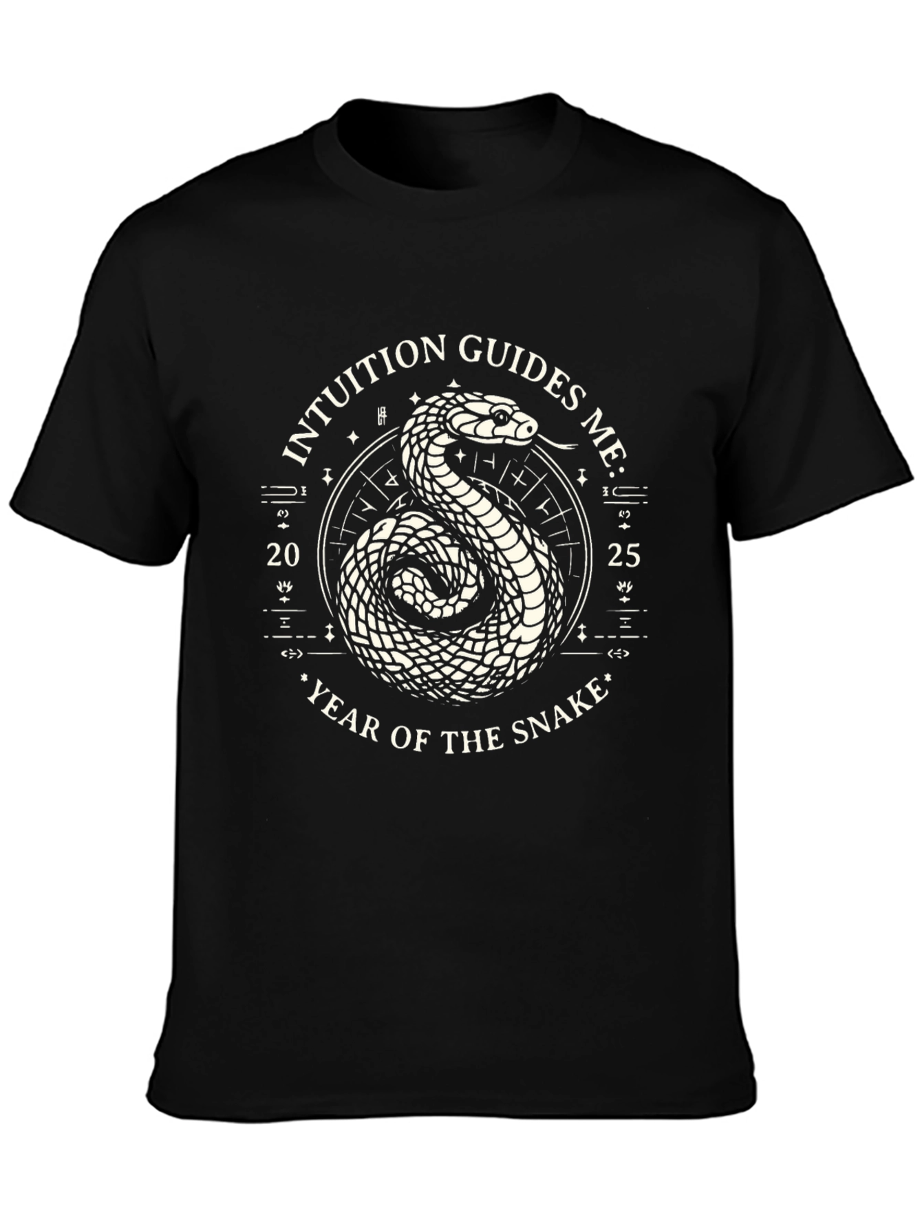 Intuition Guides Me Snake Graphic Tee