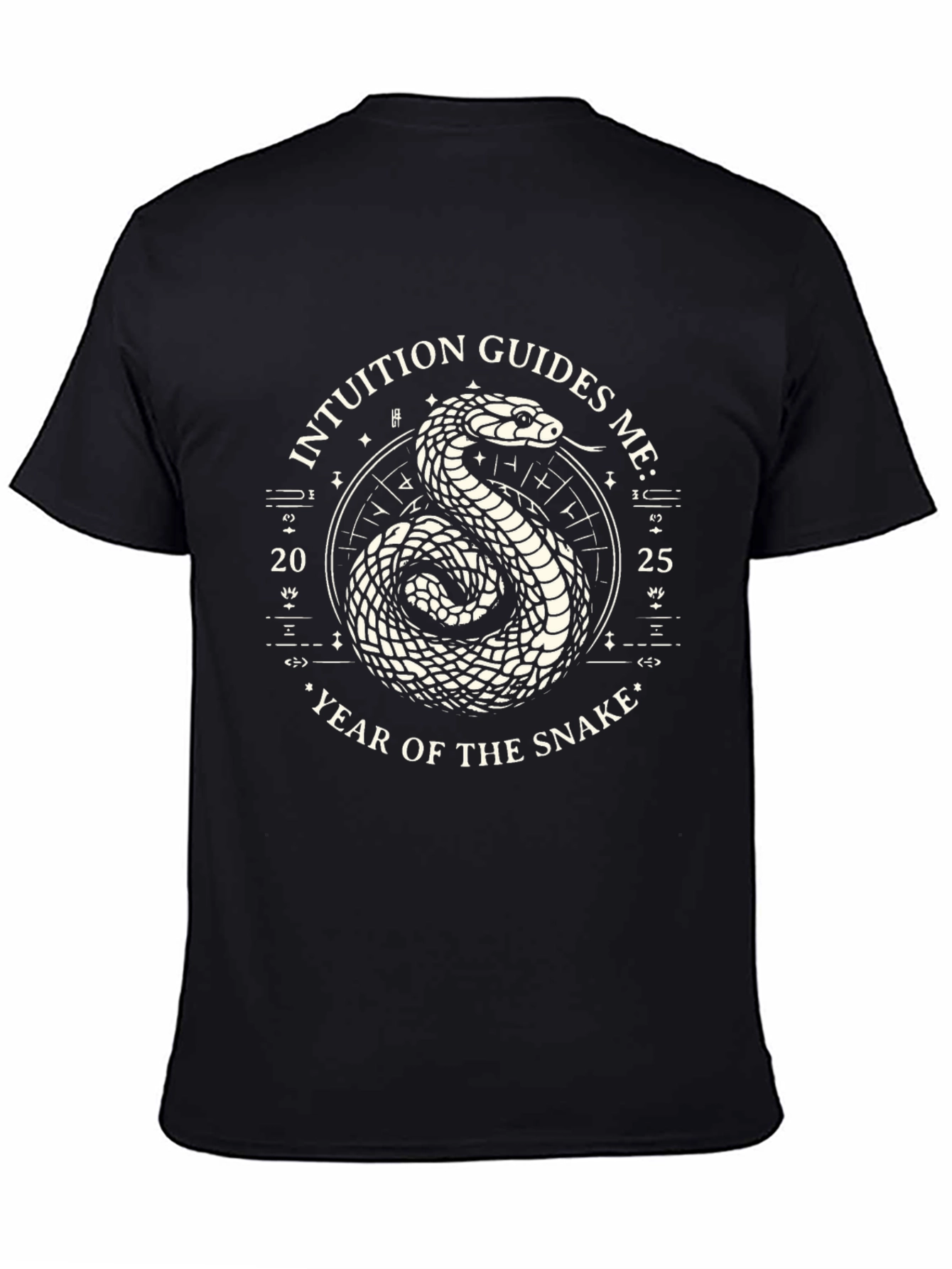 Intuition Guides Me Snake Graphic Tee