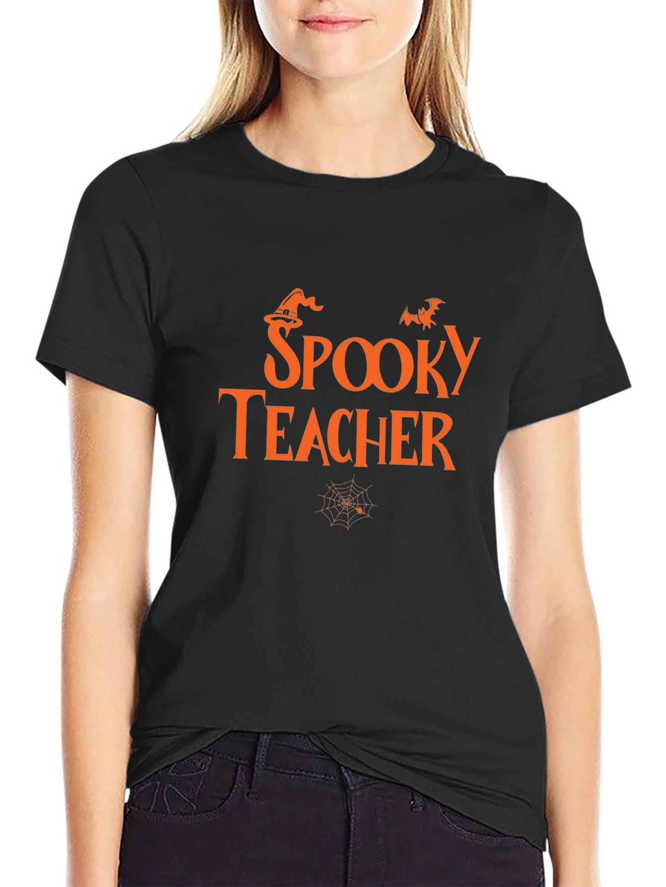 Spooky Teacher Halloween Graphic Tee