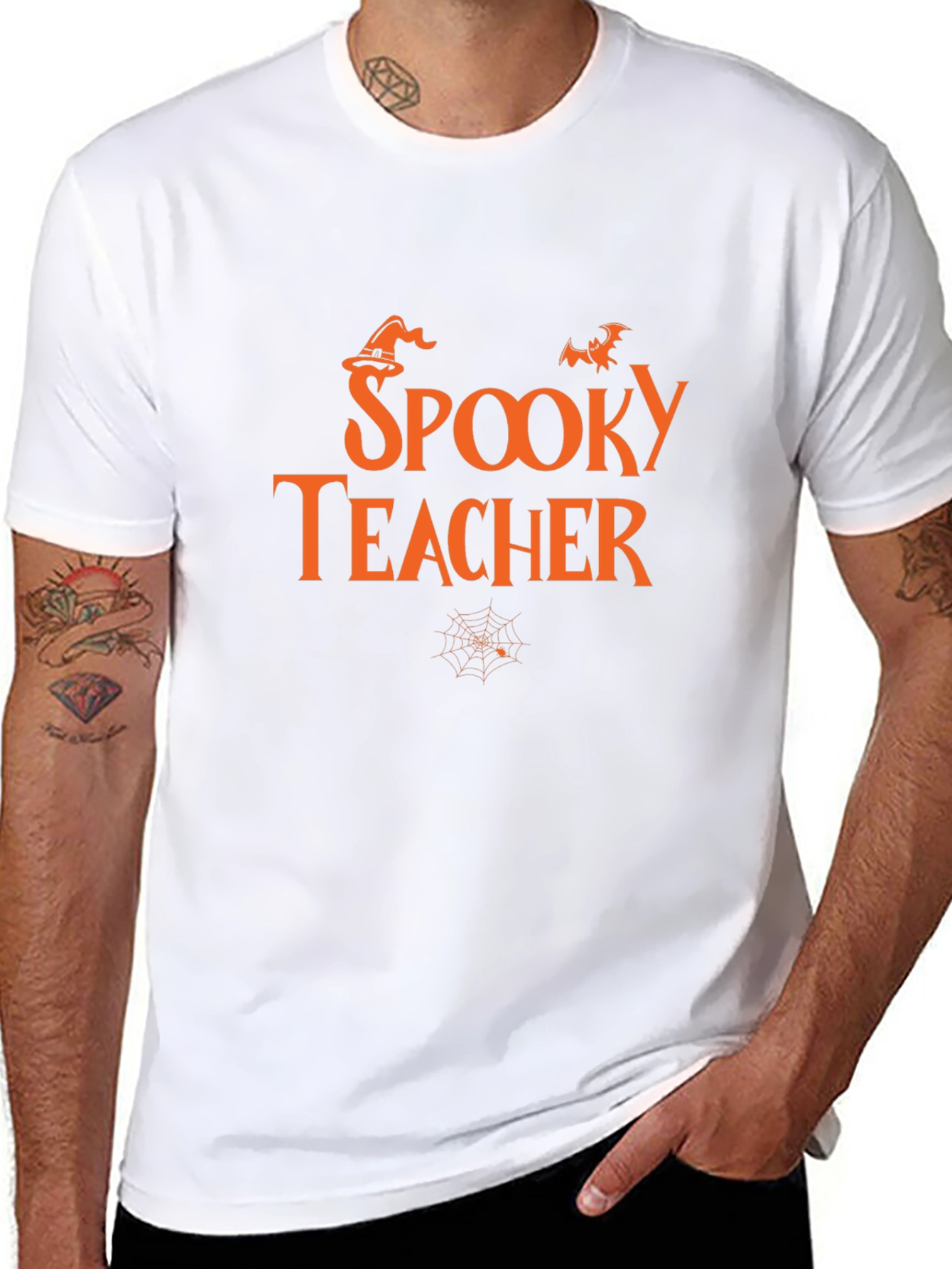 Spooky Teacher Halloween Graphic Tee