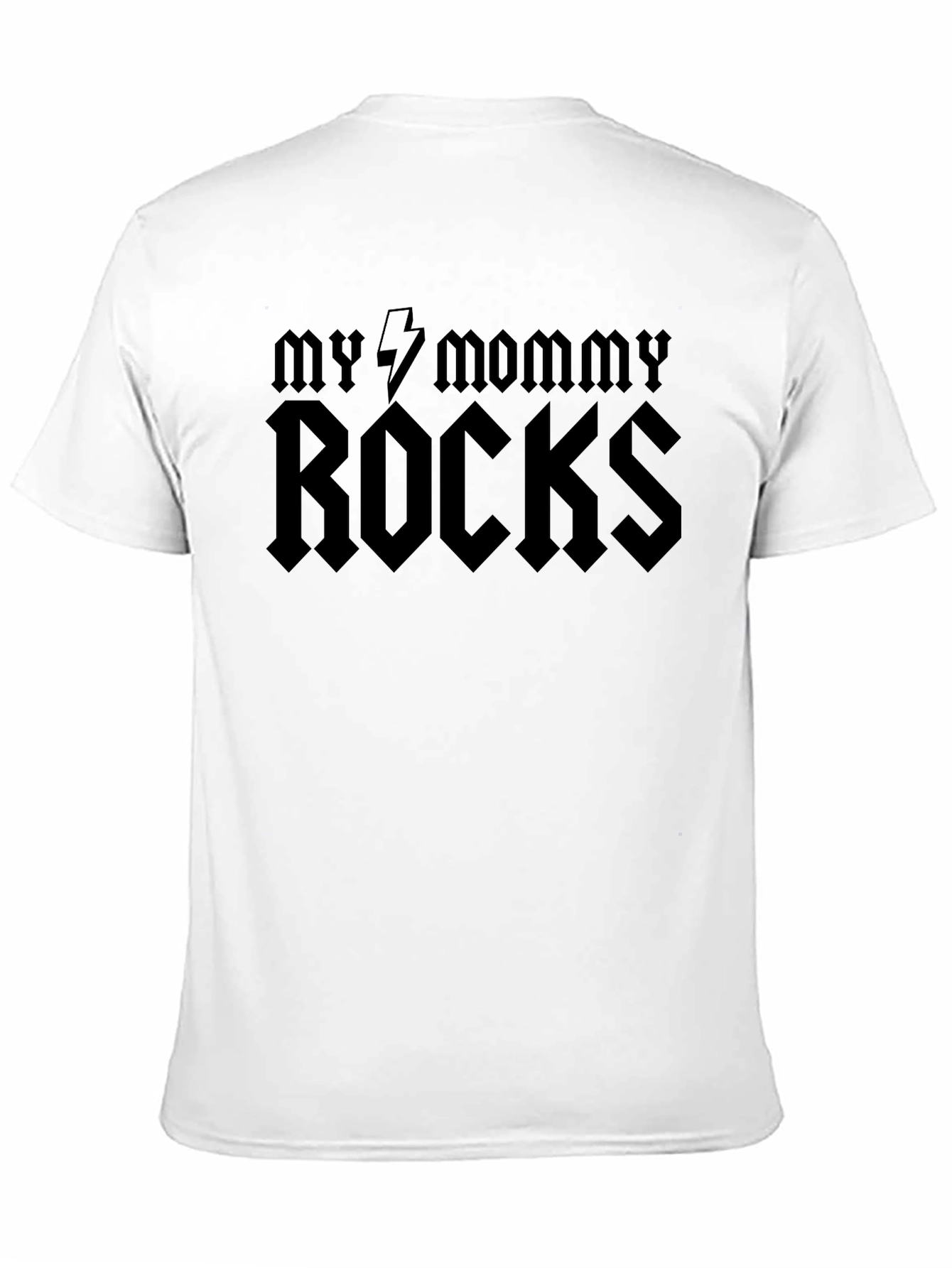My Mommy Rocks T-Shirt - Black
