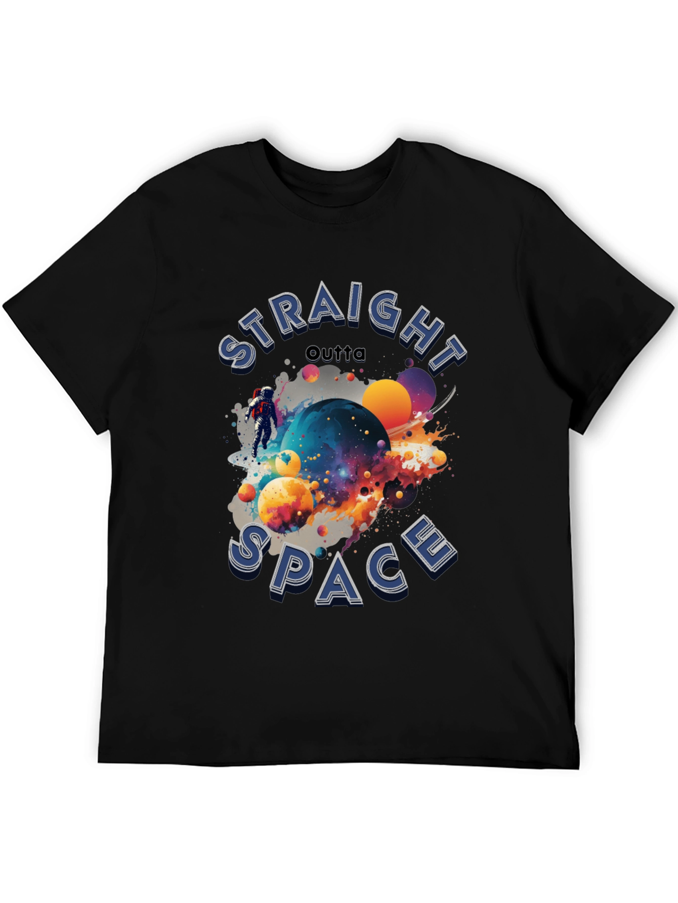 Straight Outta Space Graphic T-Shirt