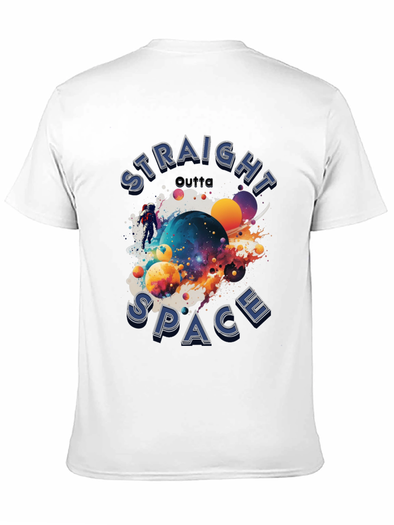 Straight Outta Space Graphic T-Shirt