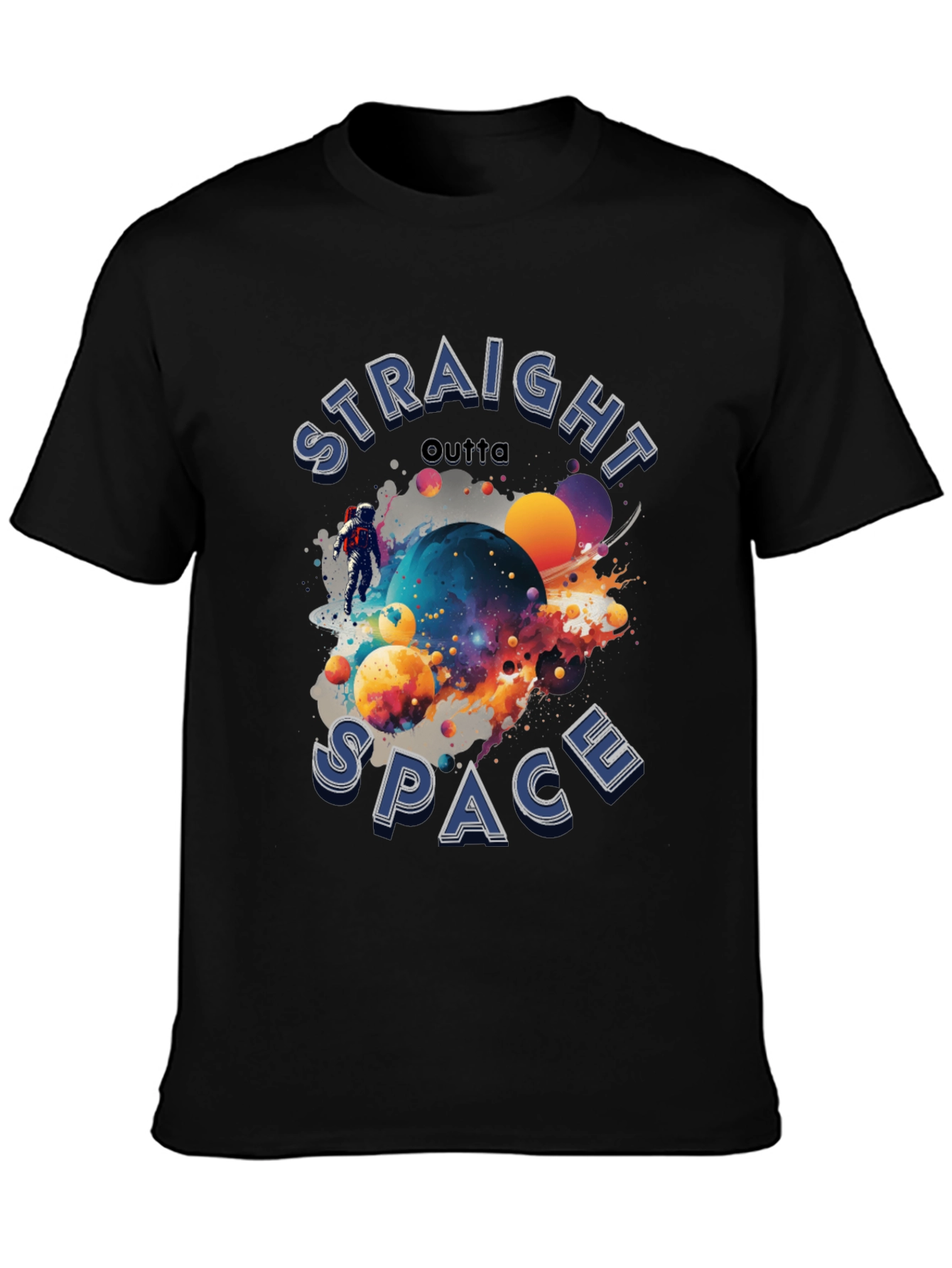 Straight Outta Space Graphic T-Shirt