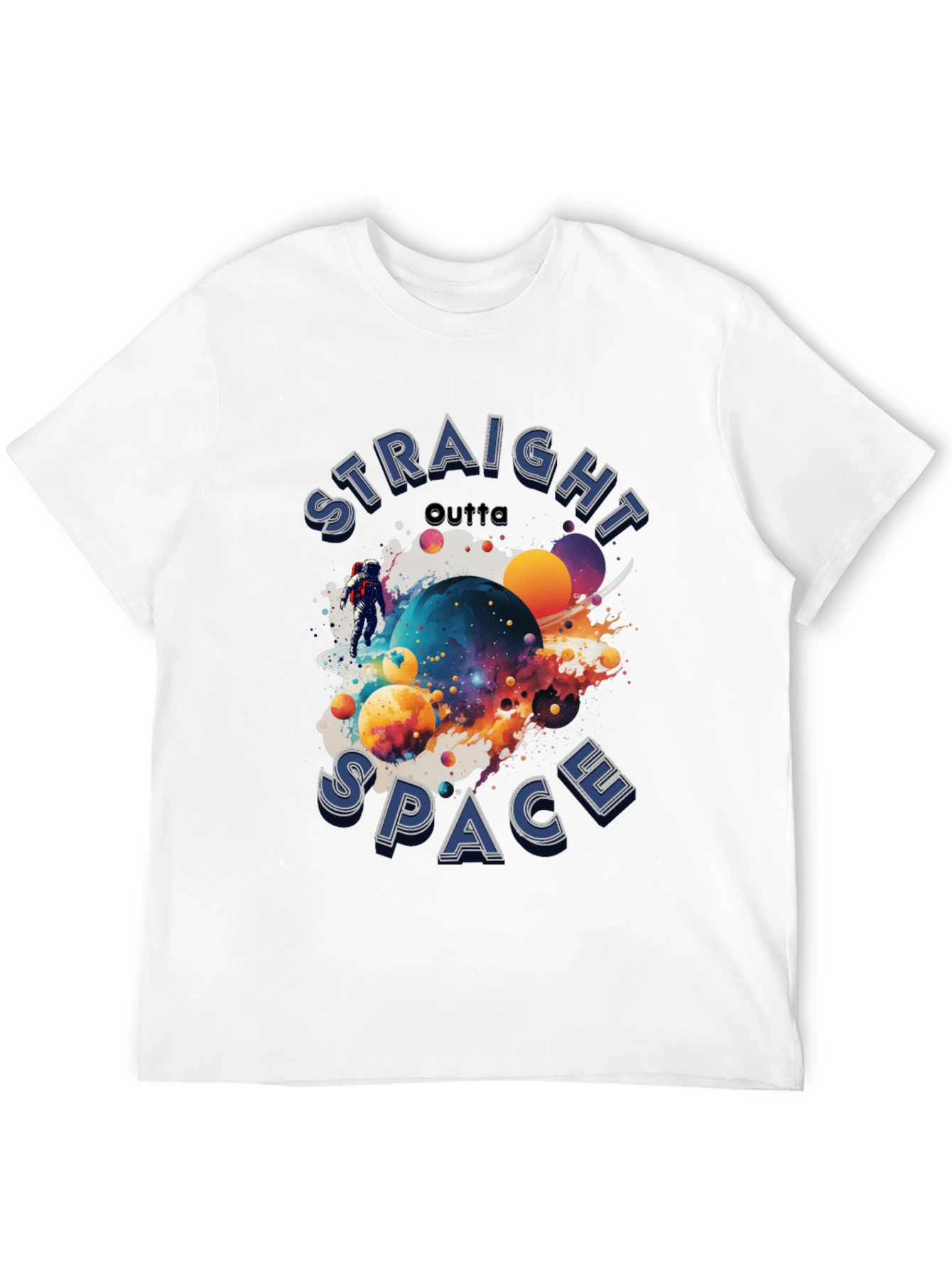 Straight Outta Space Graphic T-Shirt
