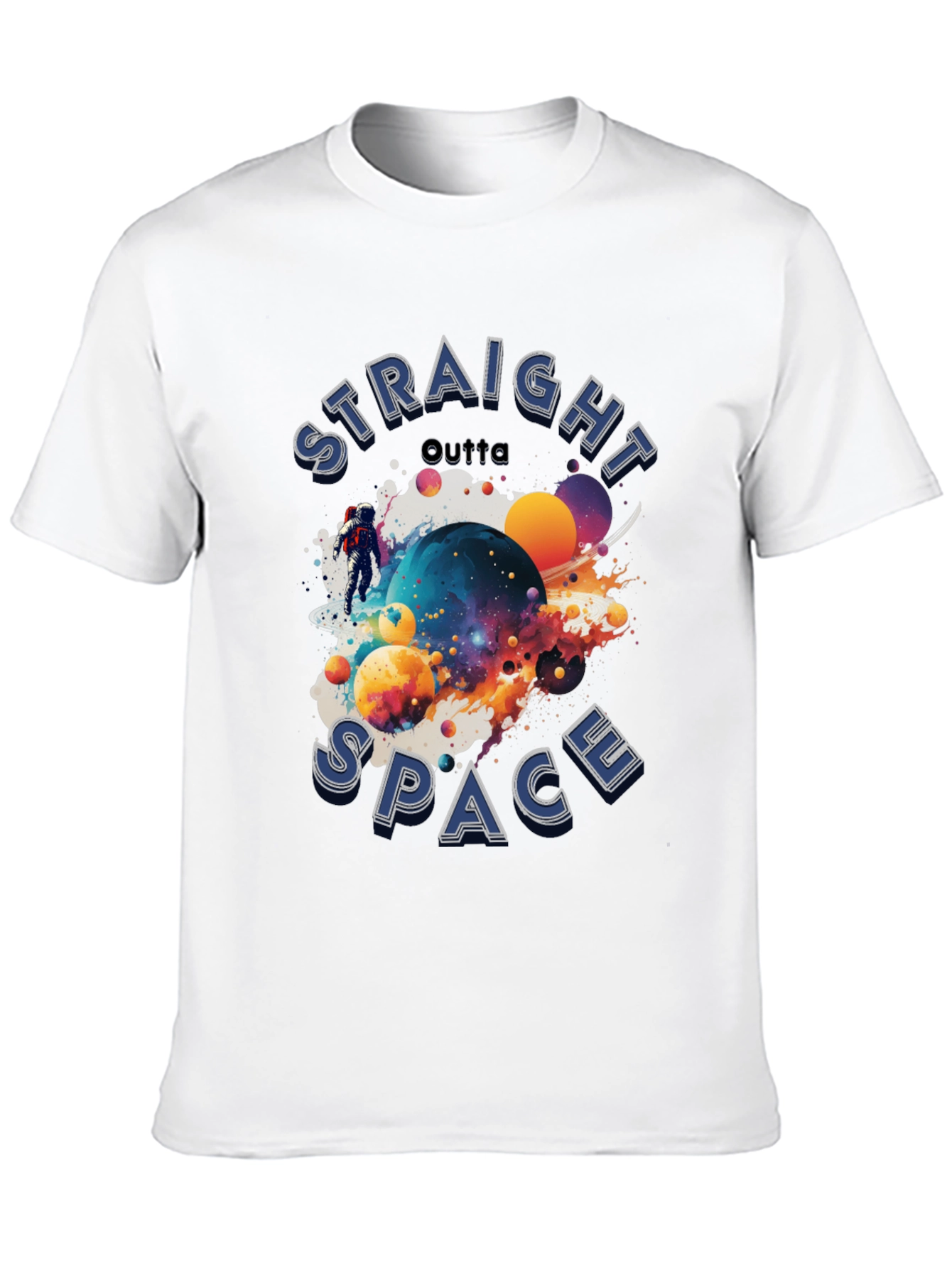 Straight Outta Space Graphic T-Shirt
