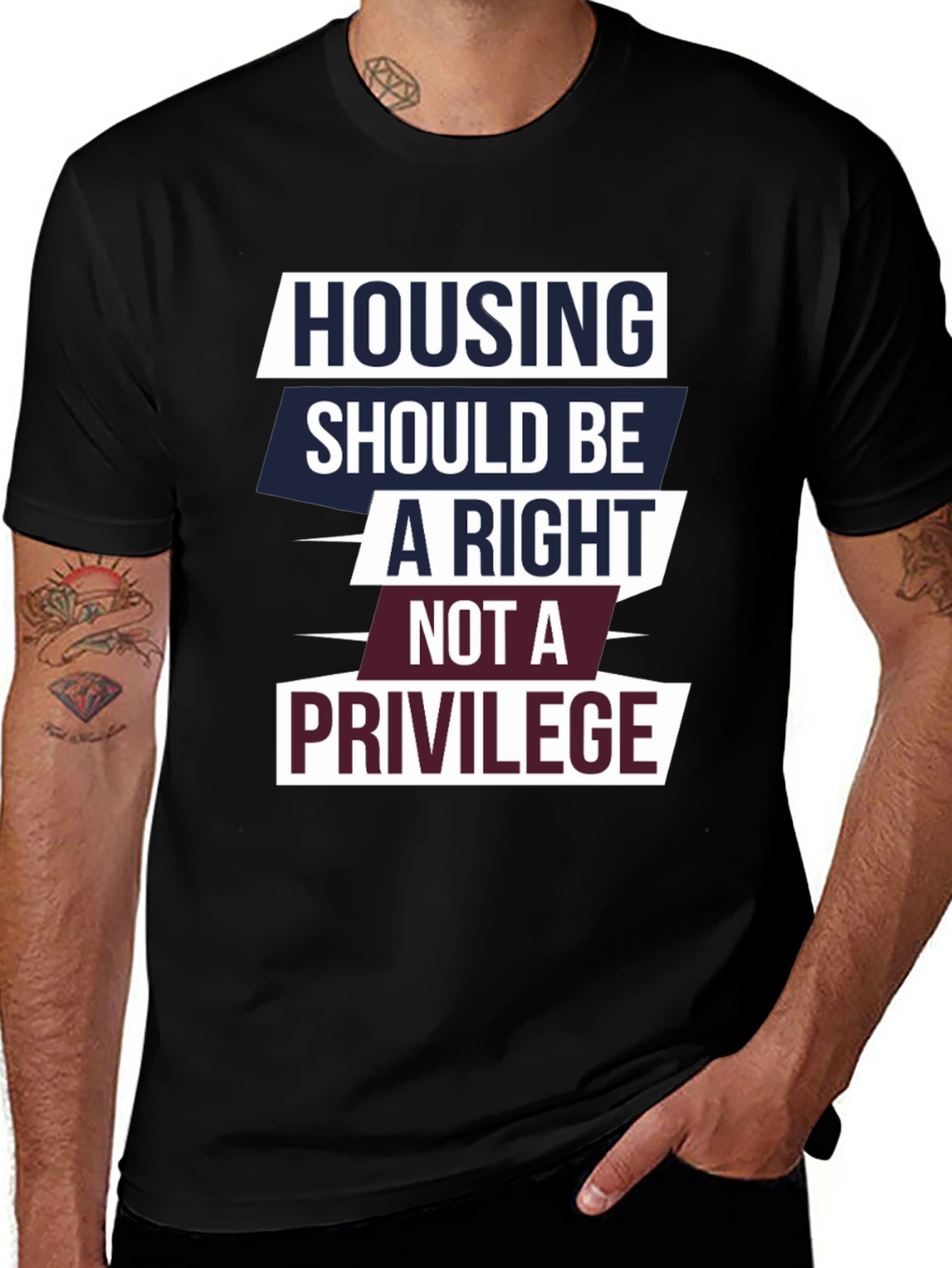 Housing Is A Right Graphic T-Shirt