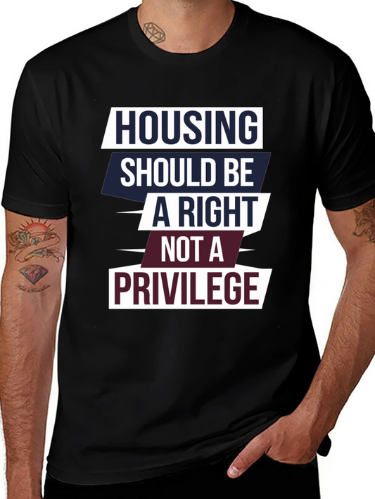 Housing Is A Right Graphic T-Shirt