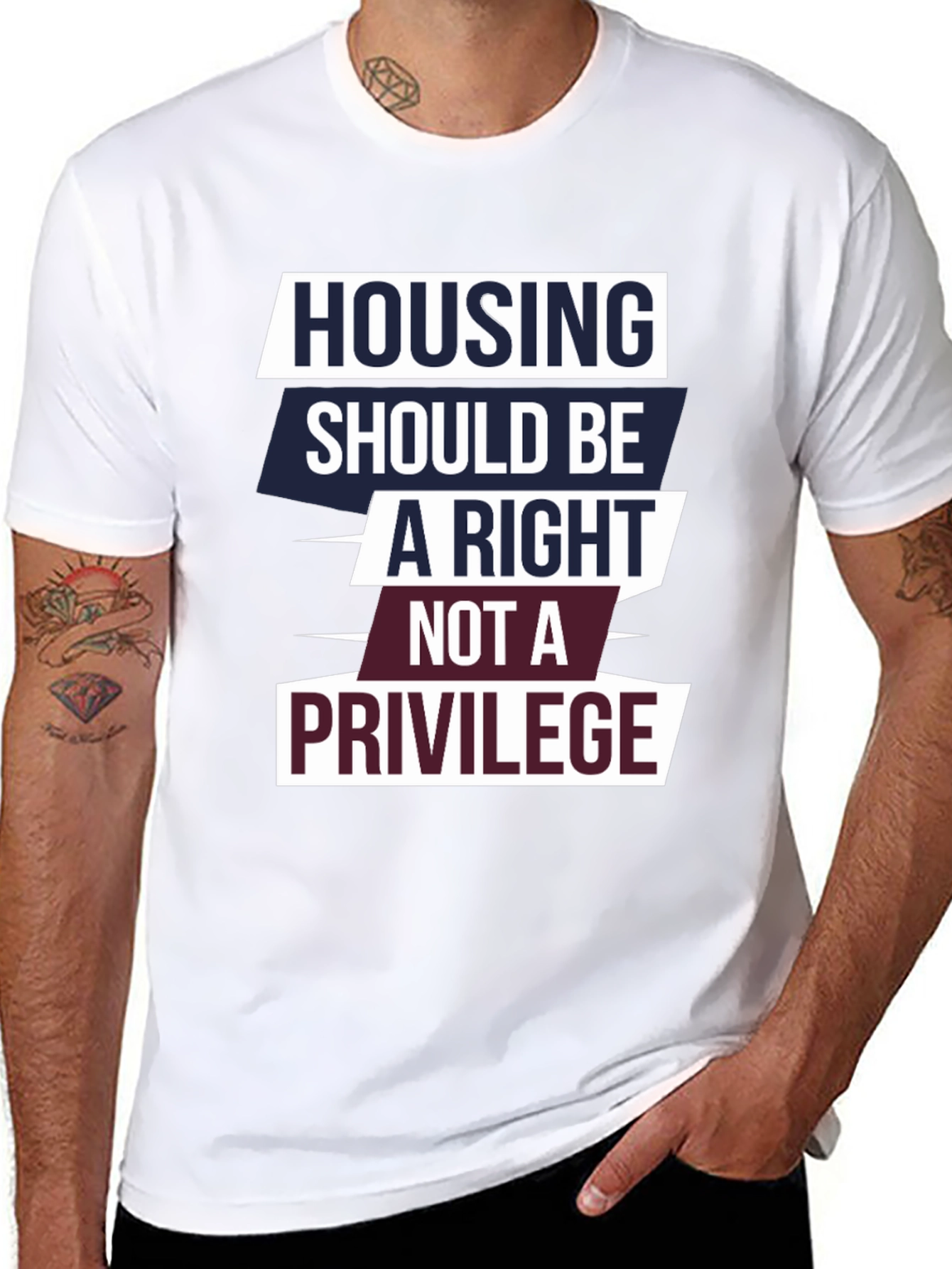 Housing Is A Right Graphic T-Shirt