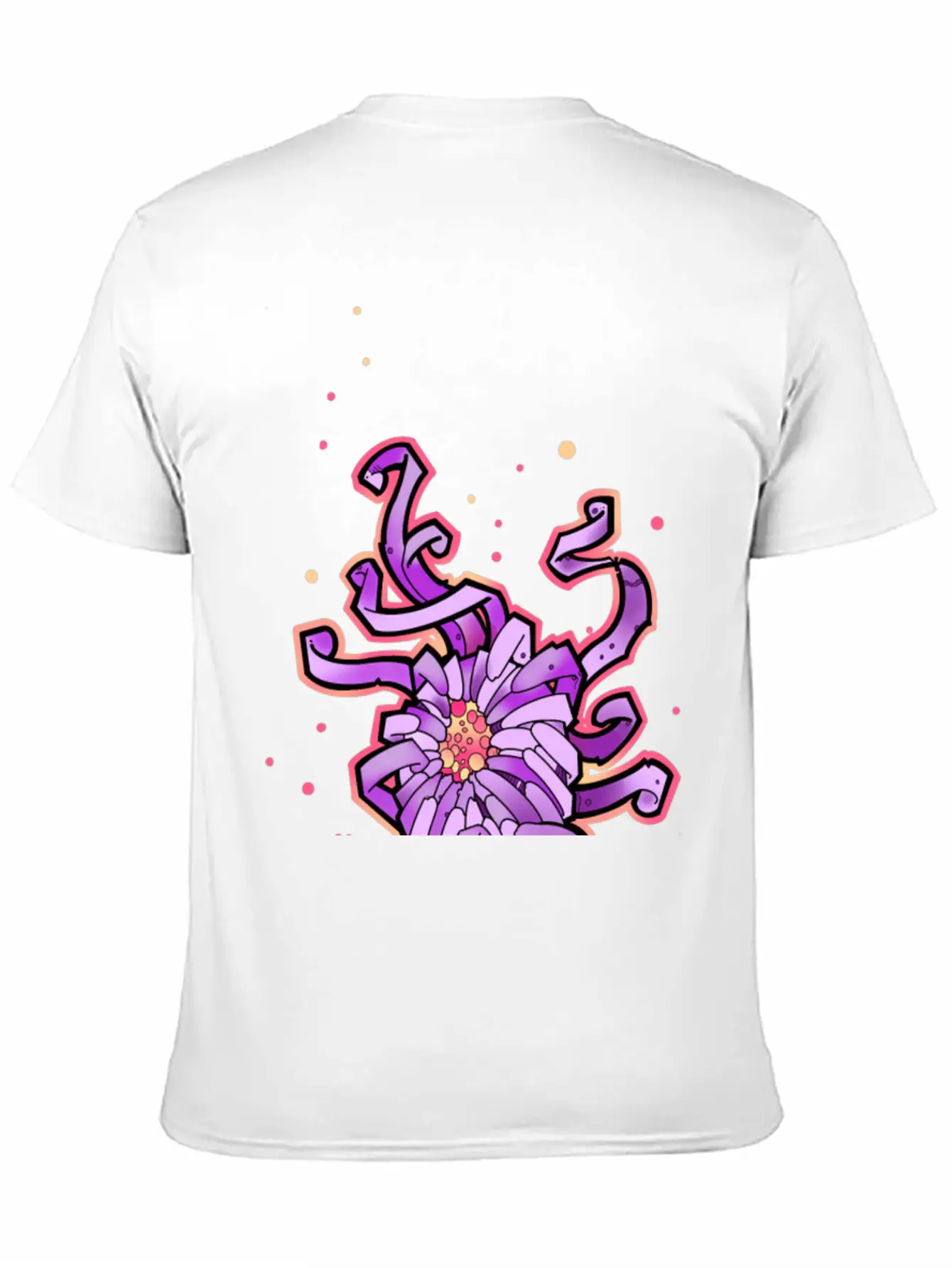 Crazy Chrysanthemum Flower Unisex Casual T-Shirt – Clean Design For Daily Comfort