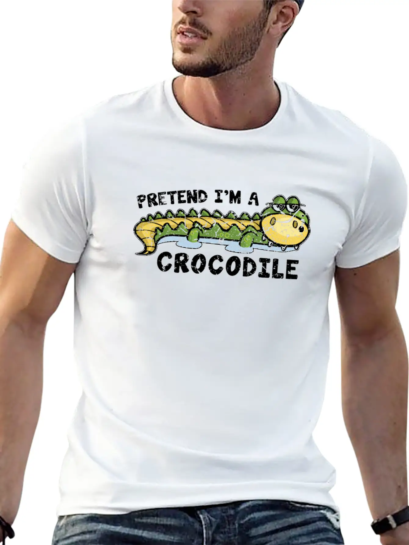 Crocodile Animal Lover Unisex Casual T-Shirt – Clean Design For Daily Comfort