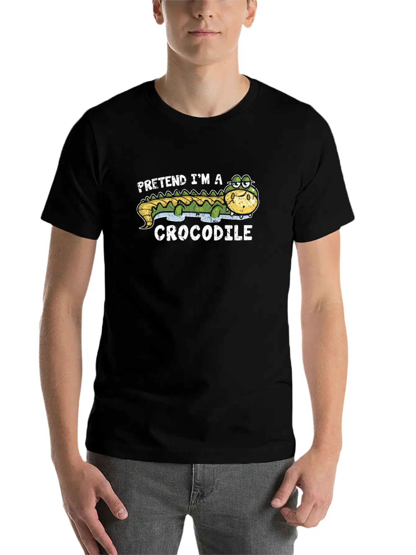 Crocodile Animal Lover Unisex Casual T-Shirt – Clean Design For Daily Comfort