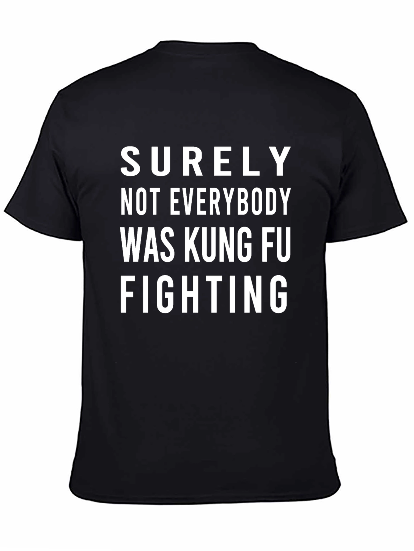 Kung Fu Fighting Graphic Tee - Retro Humor