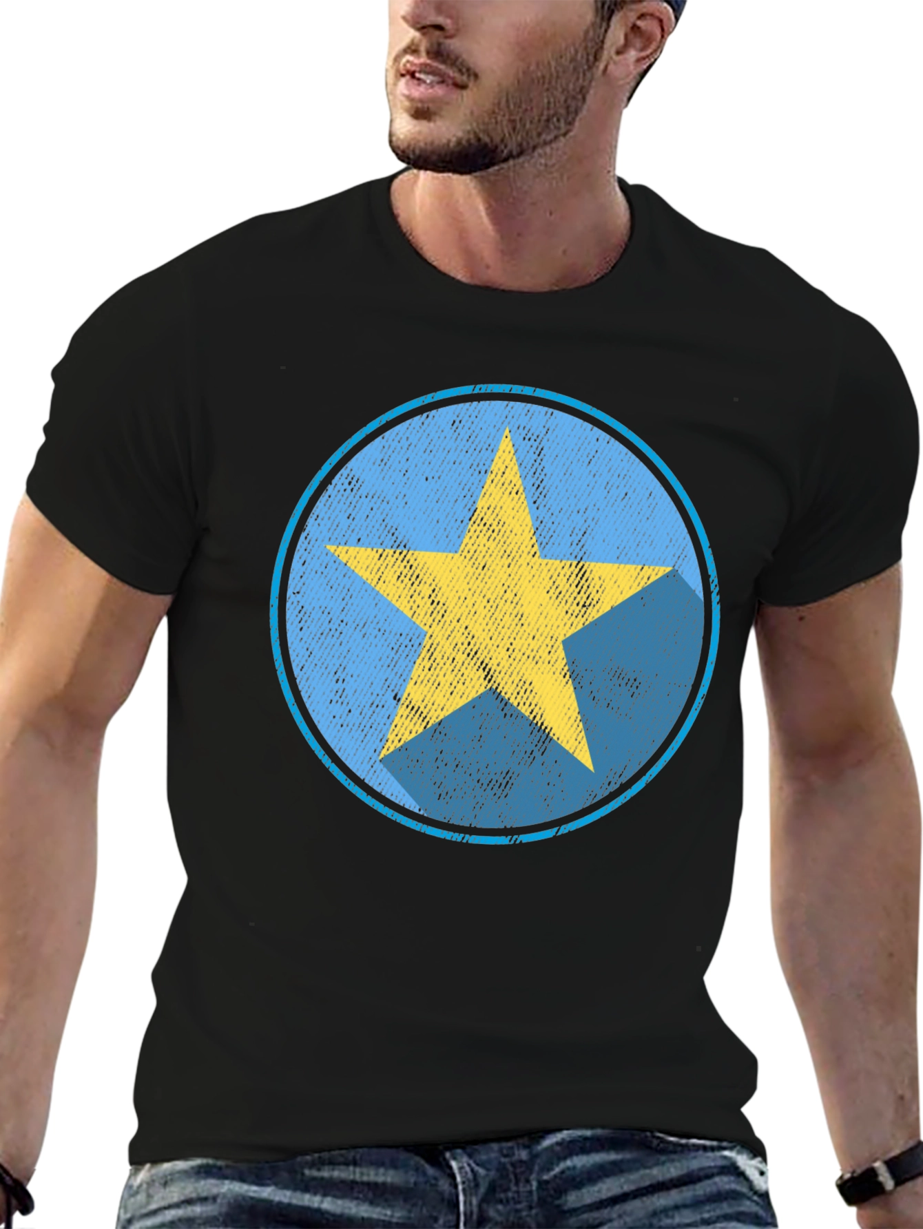 Star Graphic T-Shirt - Stylish Casual Wear