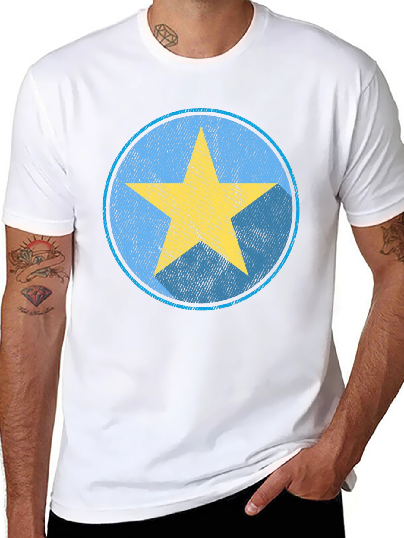 Star Graphic T-Shirt - Stylish Casual Wear