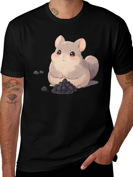 Cute Chinchilla - Cute Animals Unisex Casual T-Shirt – Clean Design For Daily Comfort
