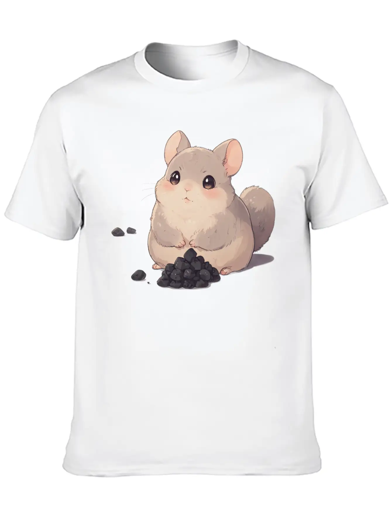 Cute Chinchilla - Cute Animals Unisex Casual T-Shirt – Clean Design For Daily Comfort