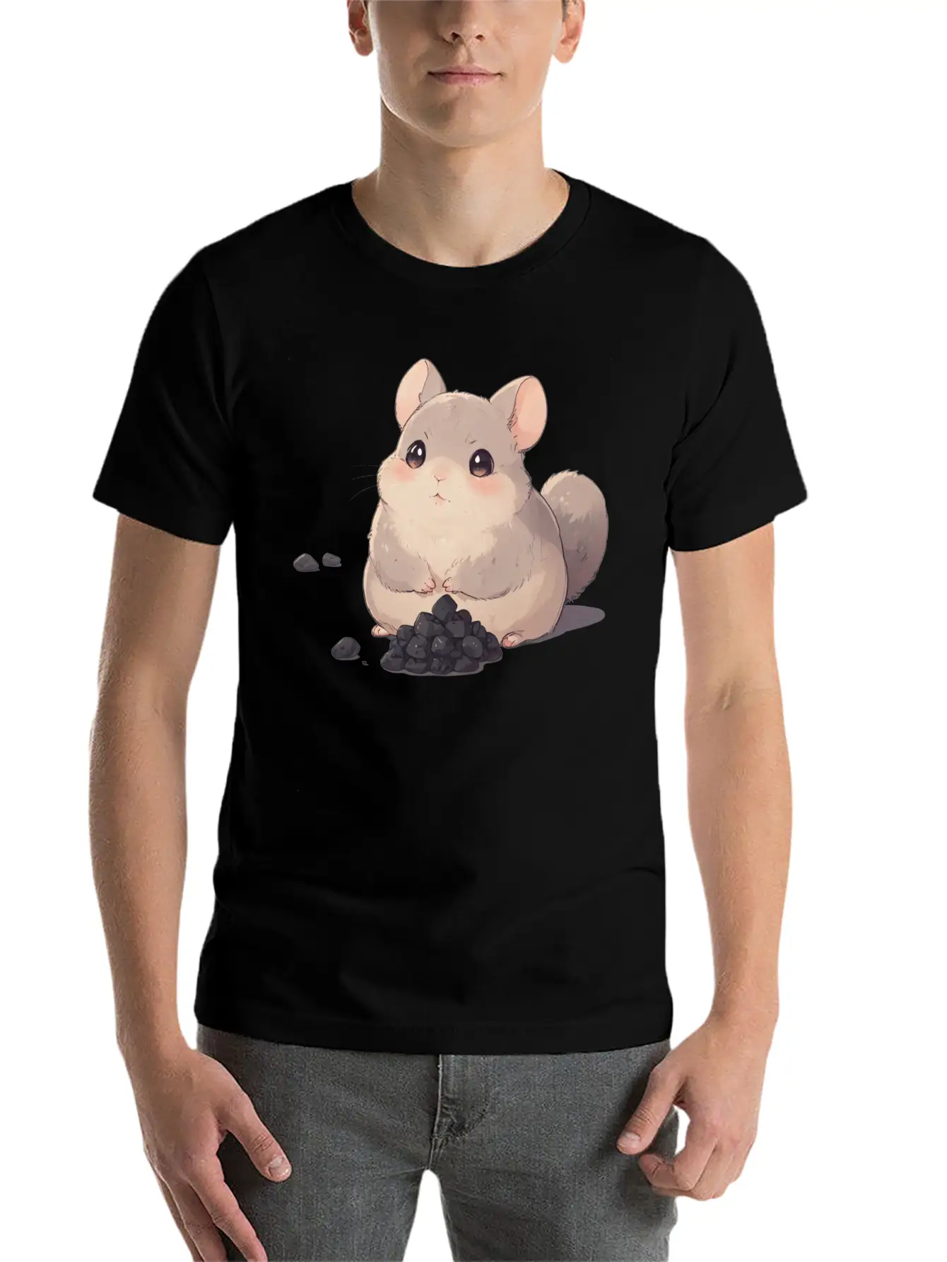 Cute Chinchilla - Cute Animals Unisex Casual T-Shirt – Clean Design For Daily Comfort