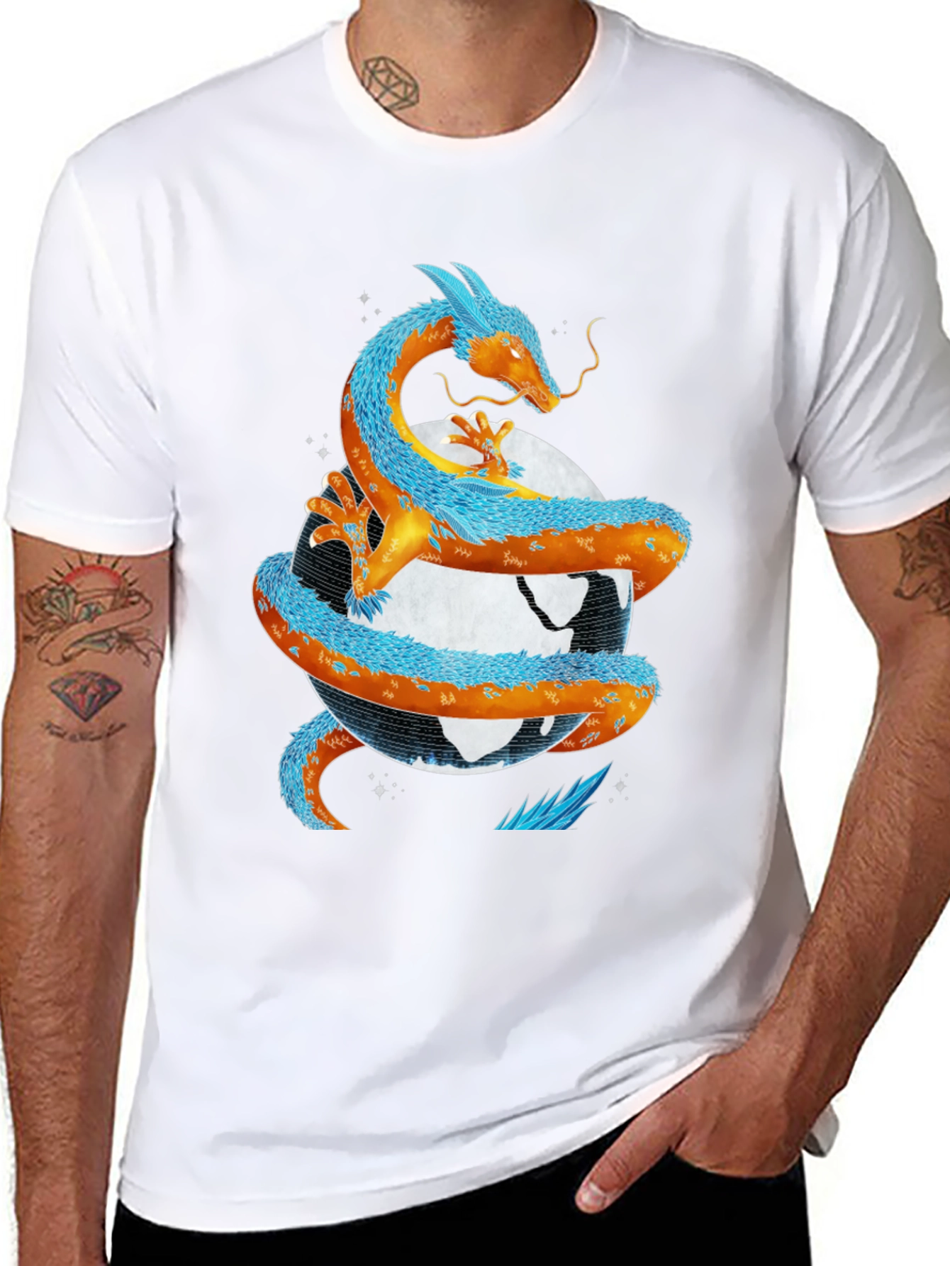 Dragon Around the World Tee