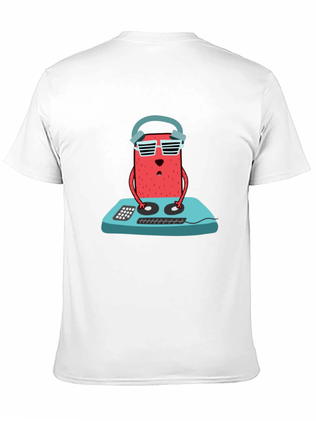 DJ Bear T-Shirt - Cool Cartoon Graphic Tee
