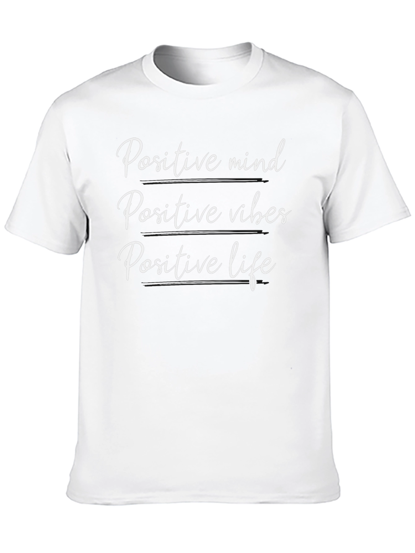 Positive Mindset T-Shirt - Black
