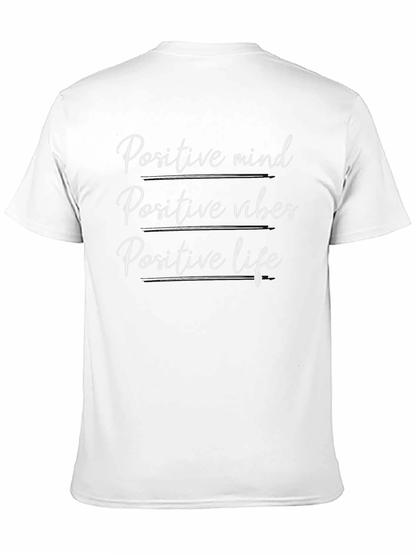 Positive Mindset T-Shirt - Black