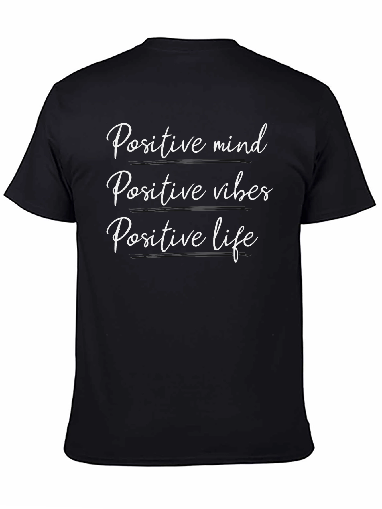 Positive Mindset T-Shirt - Black