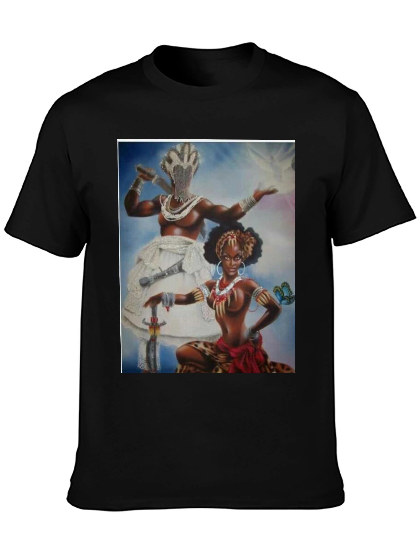 Orisha Oshun Yemoja T-Shirt Afrocentric Goddess Art