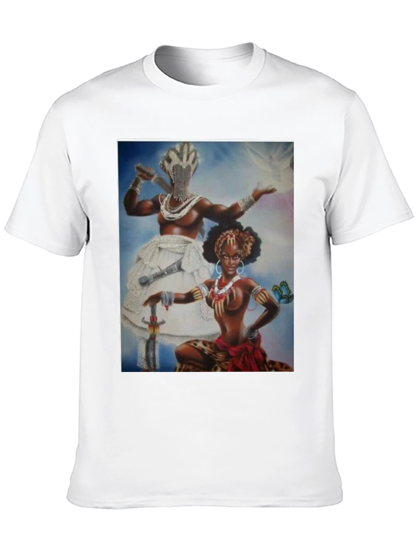 Orisha Oshun Yemoja T-Shirt Afrocentric Goddess Art