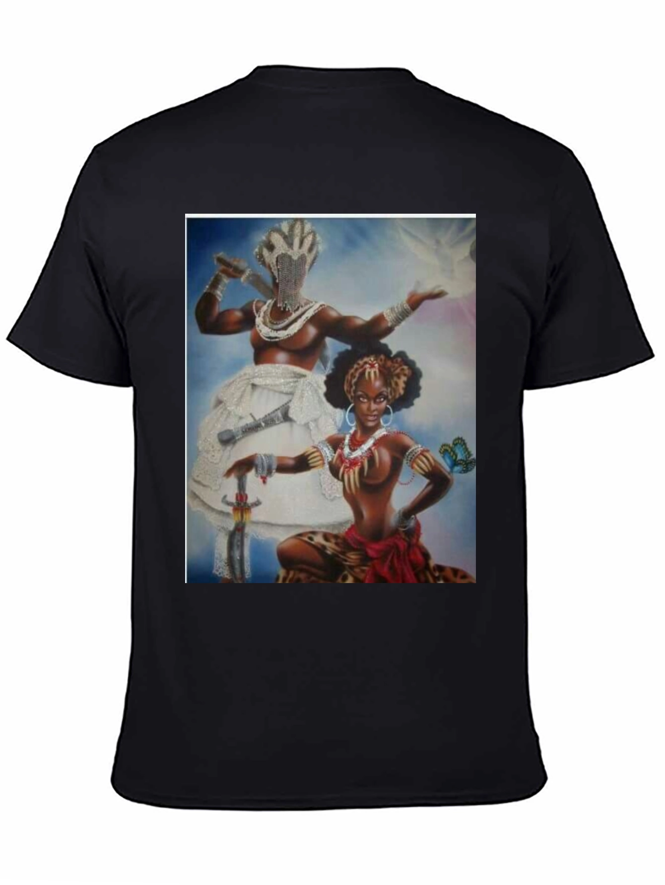 Orisha Oshun Yemoja T-Shirt Afrocentric Goddess Art