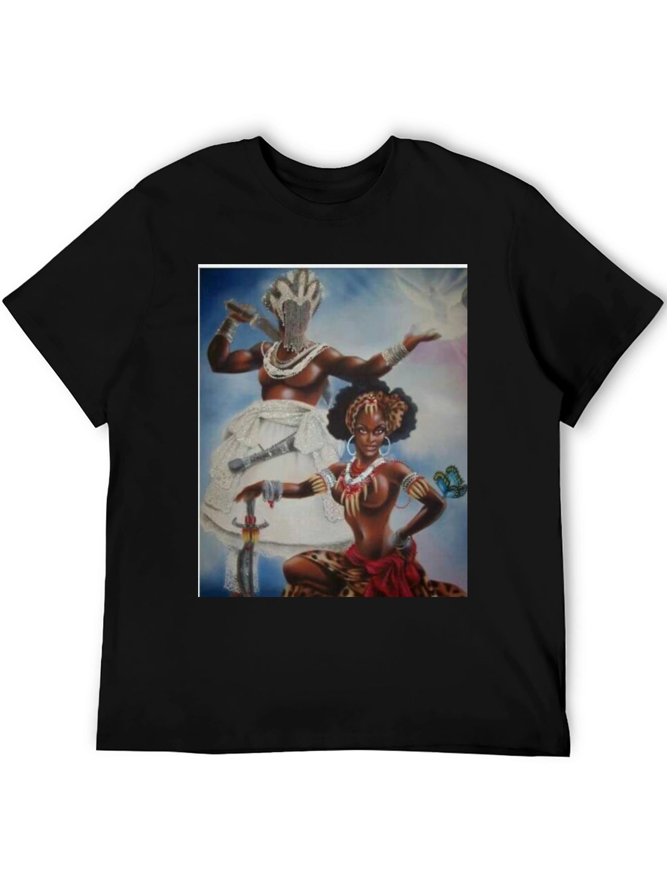 Orisha Oshun Yemoja T-Shirt Afrocentric Goddess Art