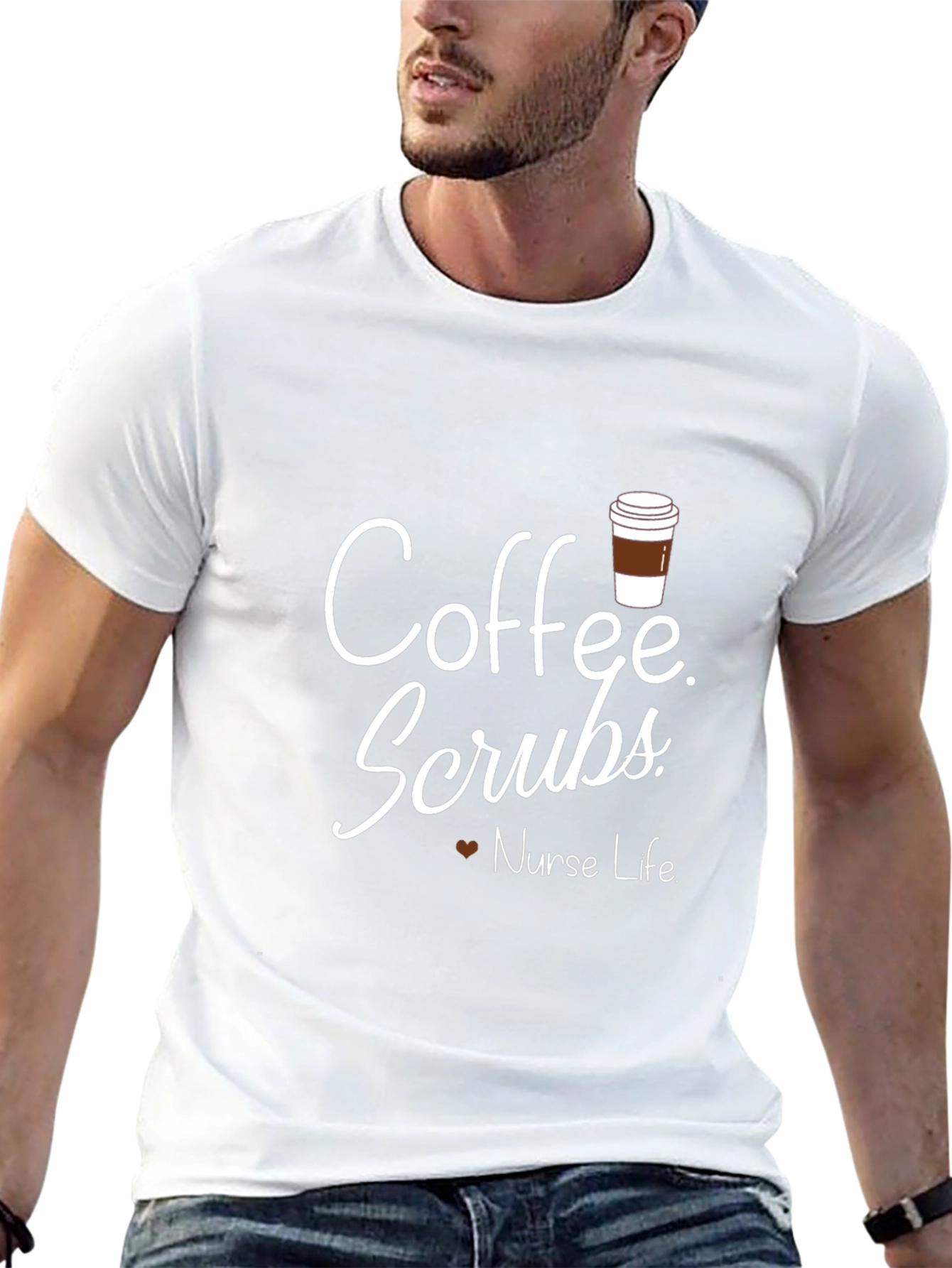 Coffee Scrubs Nurse Life T-Shirt