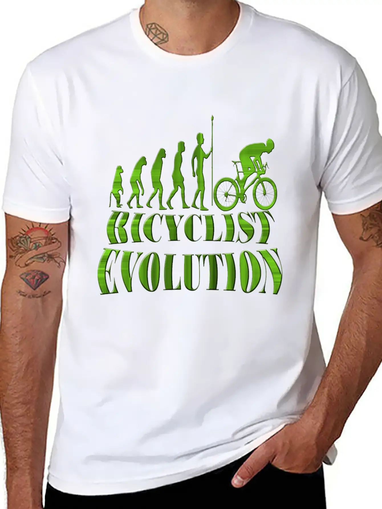 Cycling Unisex Casual T-Shirt – Clean Design For Daily Comfort